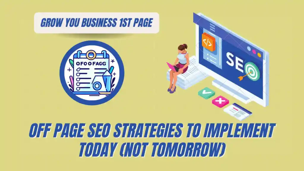 Off Page SEO Activities List & Checklist (2026 Guide) list of off page seo techniques