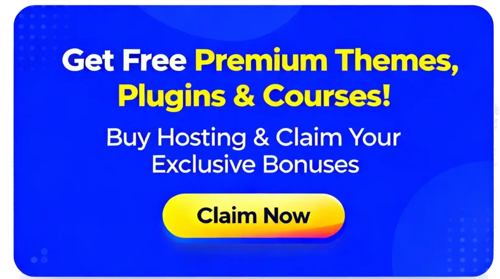 Get Hosting + Free SEO & Business Bonus Pack Worth ₹50,000